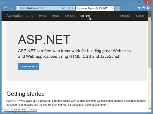 Accessing Controller in MVC